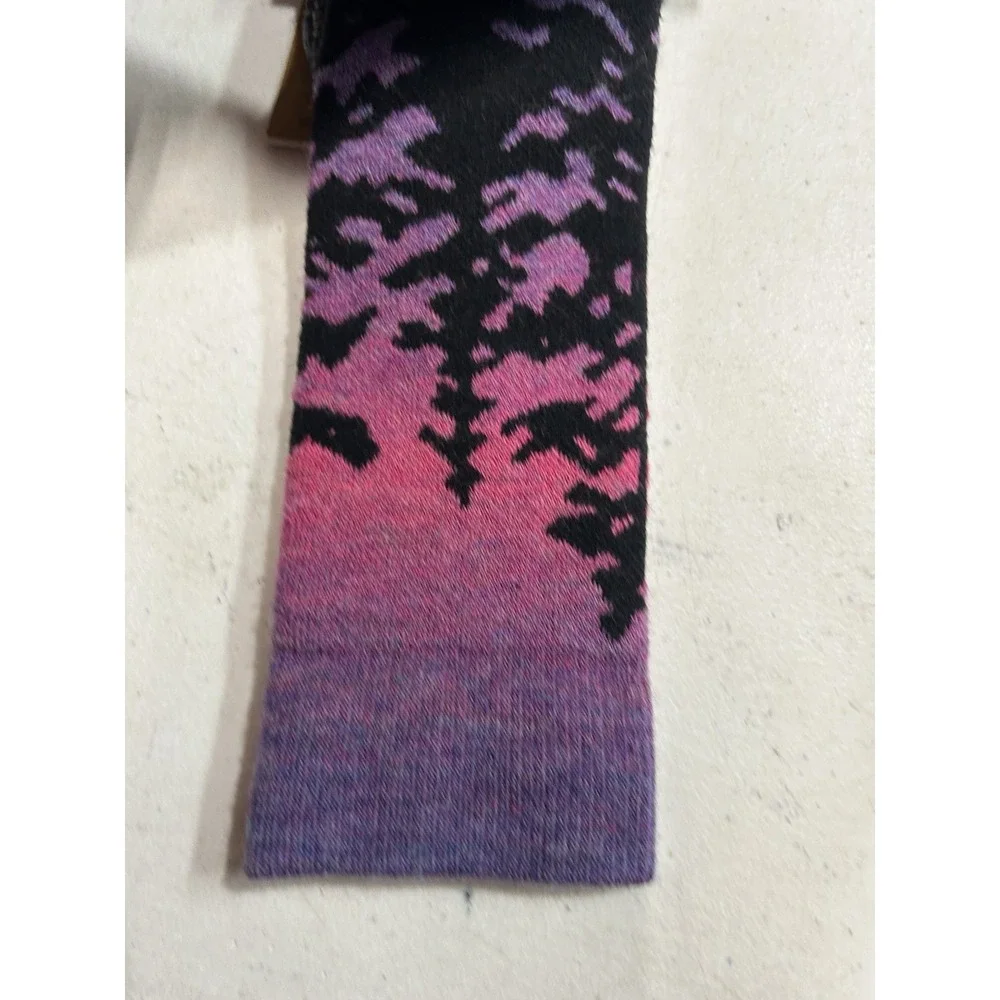 Burton Women's M/L Performance Midweight Snowboard Merino Wool Socks Sunrise(SC)